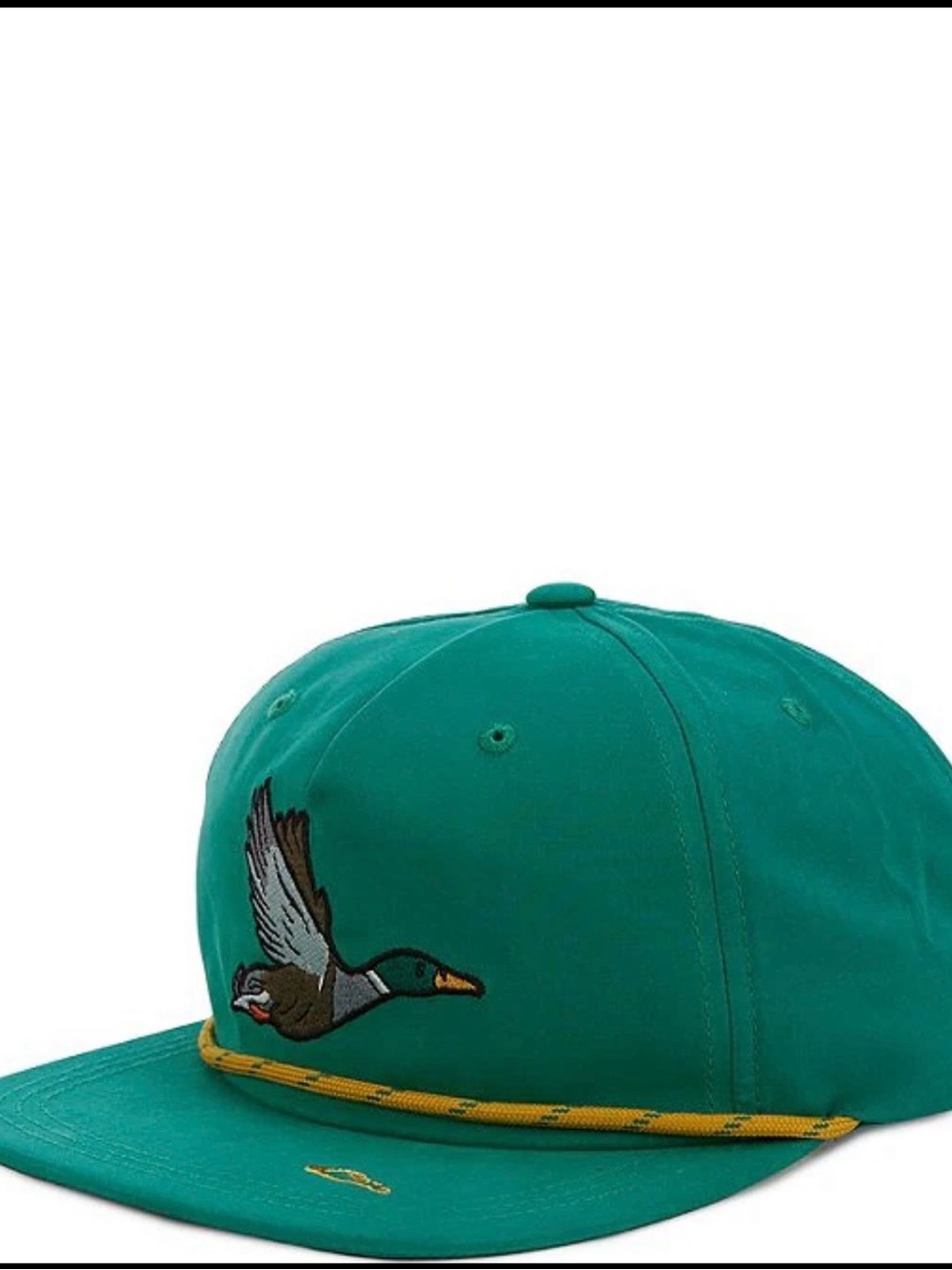 Drake Clothing Co. Duck Rope Hat Ultramarine Green NWT One Size